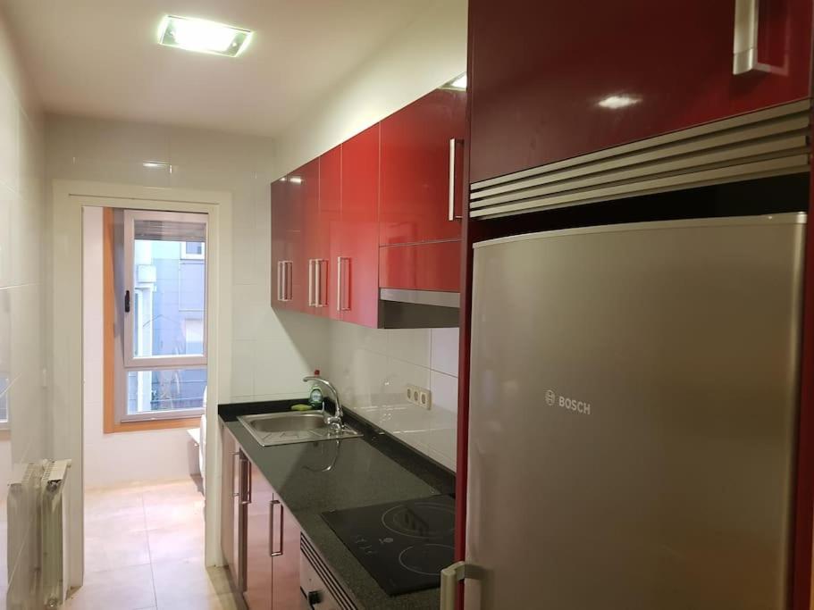 Apartamento Centro Villagarcia. 维拉加尔西亚·德·阿劳萨 外观 照片